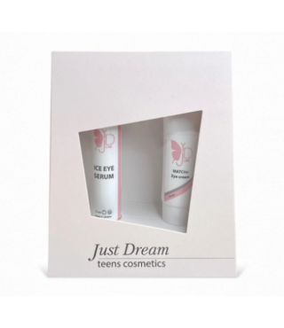 Набір для догляду за шкірою навколо очей Medactive JD Line MATCHA EYE CREAM/ICE EYE SERUM