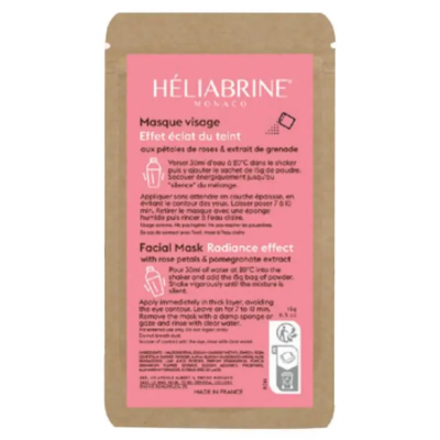 Heliabrine Антиоксидантна альгінатна маска з пелюстками троянд Floral Essence Alginate Mask with rose petals 15 г