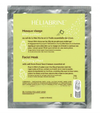 Heliabrine Очищуюча альгінатна маска з сіллю Мертвого моря Purifying mask with Dead Sea salt 30 г