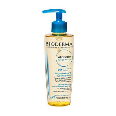 Біодерма Атодерм Масло для душу ультрапоживне Bioderma Atoderm Huile de douche 200 мл