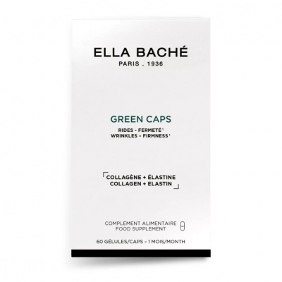 Капсули зі спіруліною для наповнення шкіри Ella Bache Green Caps, 60 шт.