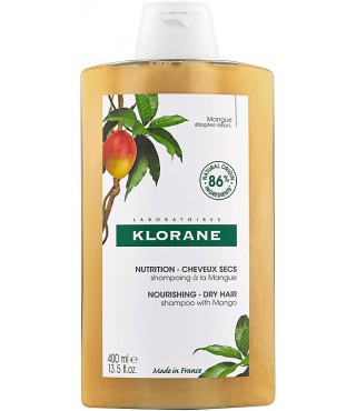 Клоран Манго шампунь для сухого волосся Klorane Shampooing a la Mangue, 400 мл