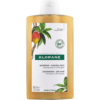 Клоран Манго шампунь для сухого волосся Klorane Shampooing a la Mangue, 400 мл