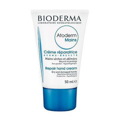 Біодерма Атодерм крем для рук  Bioderma Atoderm Mains &amp; Ongles cream 50 мл