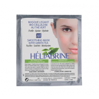 Heliabrine Біоцелюлозна протизапальна маска з зеленим чаєм Smoothing Mask With Green Tea 8 мл