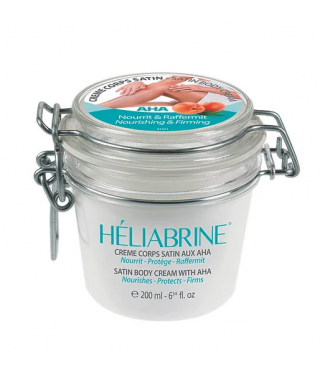 Heliabrine Крем для тіла SATIN з екстрактом персика та каротином Satin Body Cream With AHA 200 мл