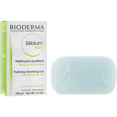 Біодерма Себіум мило Bioderma Sebium Purifying cleansing bar 100 г