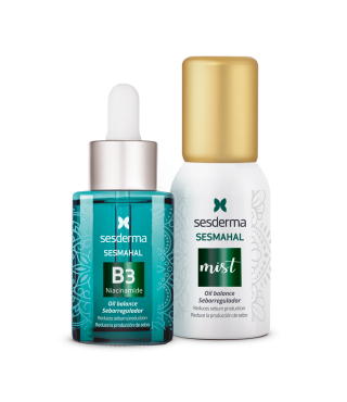 Сесдерма Набір себорегулюючий Sesmahal B3 Two-phase system (serum 30 ml + mist 30 ml)
