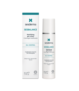 Сесдерма Sesbalance Матуючий крем-гель для комбінованої та жирної шкіри Sesbalance mattifying gel cream 50 мл