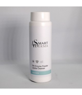 Smart4Derma Aquagen Шовкова ензимна пудра з гранулами жожоба 120 г