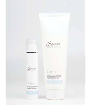 Smart4Derma Aquagen Невагомий антиоксидантний крем-гель Spf 50 50 мл