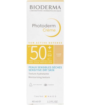 Біодерма Фотодерм Крем сонцезахисний тональний SPF 50+ Bioderma Photoderm SPF 50+ Tinted Cream, 40 мл