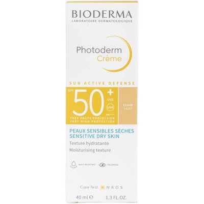 Біодерма Фотодерм Крем сонцезахисний тональний SPF 50+ Bioderma Photoderm SPF 50+ Tinted Cream, 40 мл