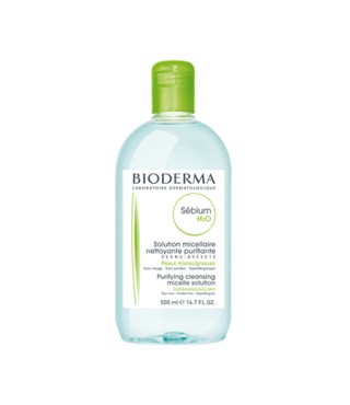Біодерма Себіум Н2О міцелярний лосьйон Bioderma Sebium Solution Micellaire 500 мл