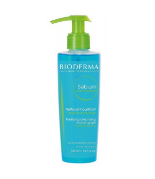 Біодерма Себіум Очищуючий Гель Bioderma Sebium purifying cleansing foaming gel  мл