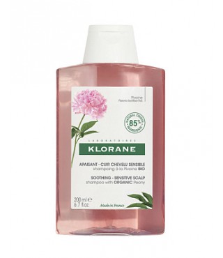 Клоран Півонія шампунь для чутливої шкіри голови Klorane Shampooing a la Pivoine 200 мл
