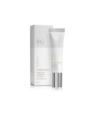 Тонований крем для повік, що коригує Holy Land Dermalight Dark Circle Corrective Eye Cream With Make-up 15 мл