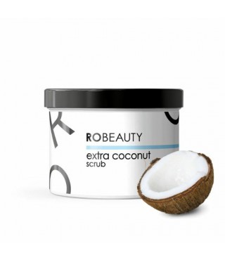 RoBeauty Кокосовий скраб обгортання з мерехтінням 250 мл
