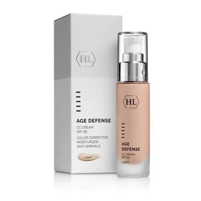 Коригувальний CC крем SPF 50 Світлий Holy Land Age Defense CC Cream SPF 50 LIGHT 50 мл