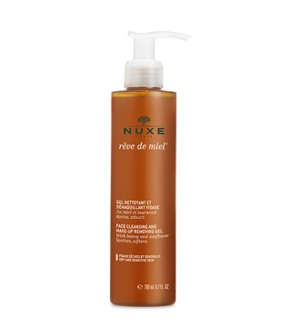 Nuxe Медова Мрія Гель Очищуючий гель для обличчя Nuxe Rêve de miel Gel nettoyant et démaquillant visage, 200 мл