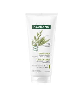 Клоран Овес бальзам-ополіскувач для всіх типів волосся Klorane Baume après-shampooing au lait d'avoine, 200 мл new