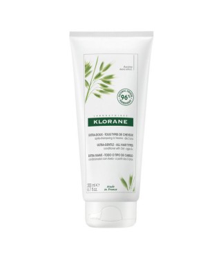 Клоран Овес бальзам-ополіскувач для всіх типів волосся Klorane Baume après-shampooing au lait d'avoine, 200 мл