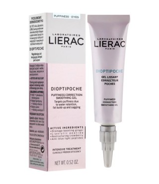 Lierac Діоптіпош розгладжуючий гель від мішків під очима Lierac Dioptipoche Gel Lissant Correcteur Poches 15 мл
