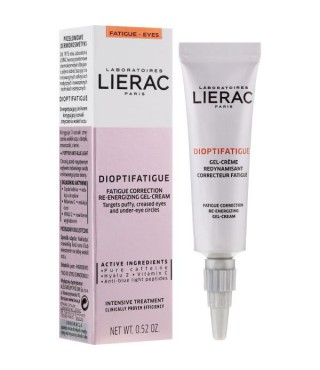 Lierac Діоптифатиг Гель-крем Тонізуючий від ознак втоми Lierac Dioptifatigue Gel-Crème Redynamisant Correcteur Fatigue 15 мл