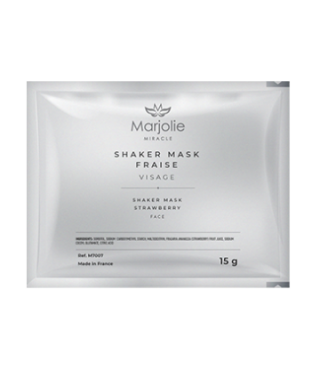 Marjolie Шейкер-маска з суницями (антиоксидантна) Shaker Mask Fraise Strawberry, 15 г