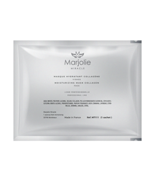 Marjolie Біоцелюлозна маска зволожувальна (Anti-Age) з колагеном Moisturizing Mask Collagen, 1 саше