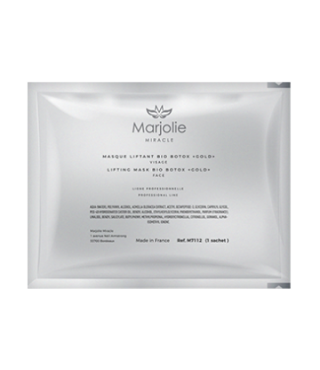 Marjolie Біоцелюлозна маска ліфтингової дії Lifting Mask Bio Botox Gold, 1 саше