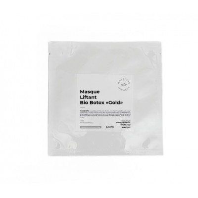 Marjolie Біоцелюлозна маска ліфтингової дії Lifting Mask Bio Botox Gold, 1 саше