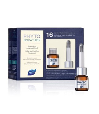 Фіто Фітоноватрікс Засіб комплексний проти випадання волосся Phyto Novathrix Global Anti-Hair Loss Treatment 12 фл. по 3,5 мл