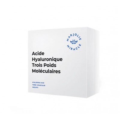 Marjolie Гіалуронова кислота трьох молекулярних ваг Hyaluronic Acid, 30*0,6 мл
