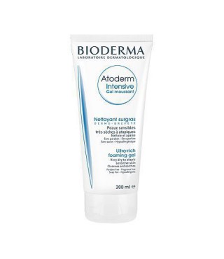 Біодерма Атодерм Інтенсив очищуючий гель для сухої шкіри Bioderma Atoderm Intensive gel moussant 200 мл