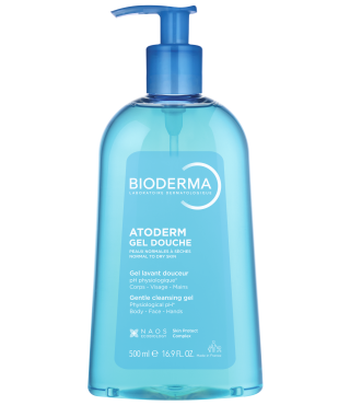 Біодерма Атодерм очищуючий гель для душу для сухої шкіри Bioderma Atoderm gel douche 500 мл