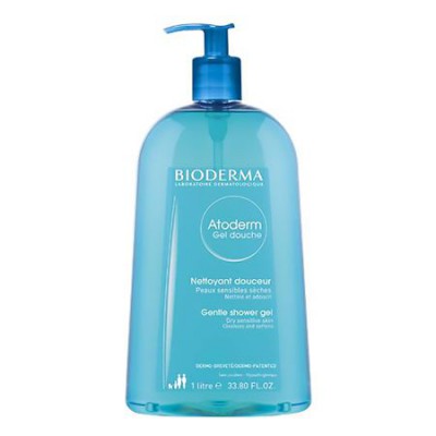 Біодерма Атодерм очищуючий гель для душу для сухої шкіри Bioderma Atoderm gel douche, 1 літр
