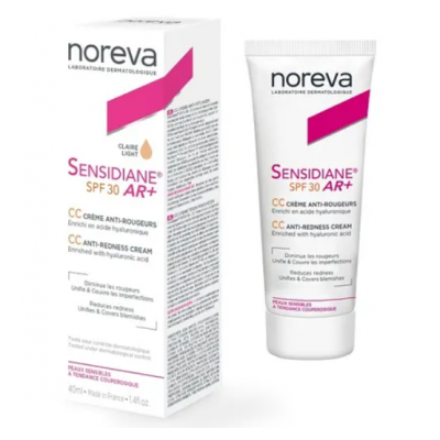 Норева Сенсидіан АR CC крем SPF 30 Noreva Sensidiane AR CC Creme Сlaire SPF 30, 40мл