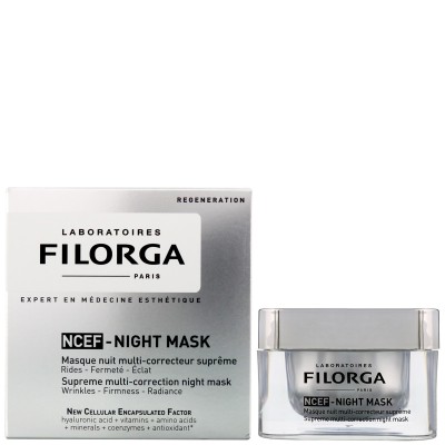 Філорга NCEF Мультикоригуюча Нічна маска 50 мл Filorga NCEF-Night Mask Supreme Multi-correction Night mask, 50 мл