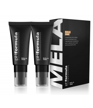 pHformula Освітлювальна маска M.E.L.A. mask, 20 мл*2 шт