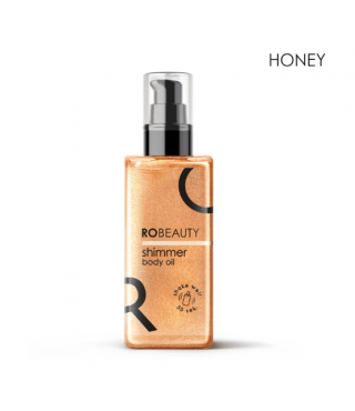RoBeauty Шиммер для тіла відтінок Honey 100мл