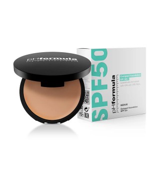 pHformula Компактна основа (середній тон) Compact Foundation Medium Plus SPF 50+, 14 г