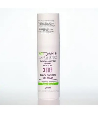 Biotonale Киснева гель-маска з деревним вугіллям BLACK BUBBLE MASK, 30 ml