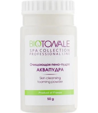 Biotonale Очищуюча піна-пудра Аквапудра SKIN CLEANSING FOAMING POWDER, 50 г банка