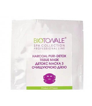 Biotonale Детокс маска з очищувальною дією PURI-DETOX TISSUE MASK, 1 шт