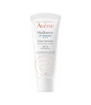 Авен Гідранс UV Річ крем насичений SPF30 Avene Hydrance UV-Riche Creme Hydratante SPF30, 40 мл