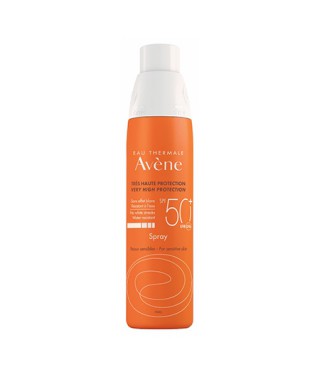 Авен Сонцезахисний спрей для чутливої шкіри SPF 50+ Avene Tres haute protection spray SPF 50+, 200 мл