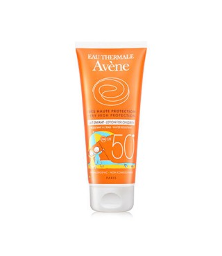 Авен Сонцезахисне Дитяче молочко SPF 50+ Avene Very high protection Lotion spf 50 for children, 100 мл