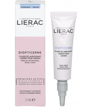 Lierac Діоптисерн Флюїд Освітлюваючий від темних кіл під очима Lierac Diopticerne Fluide Éclaircissant Correcteur Cernes 15 мл