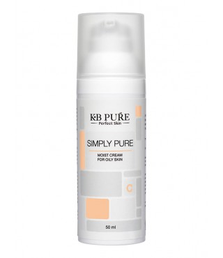 KB Pure Крем для комбінованого та жирного типів шкіри зволожуючий FOR OILY SKIN, 50 мл